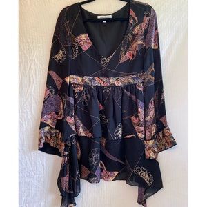 Elizabeth & James Origami Babydoll Dress